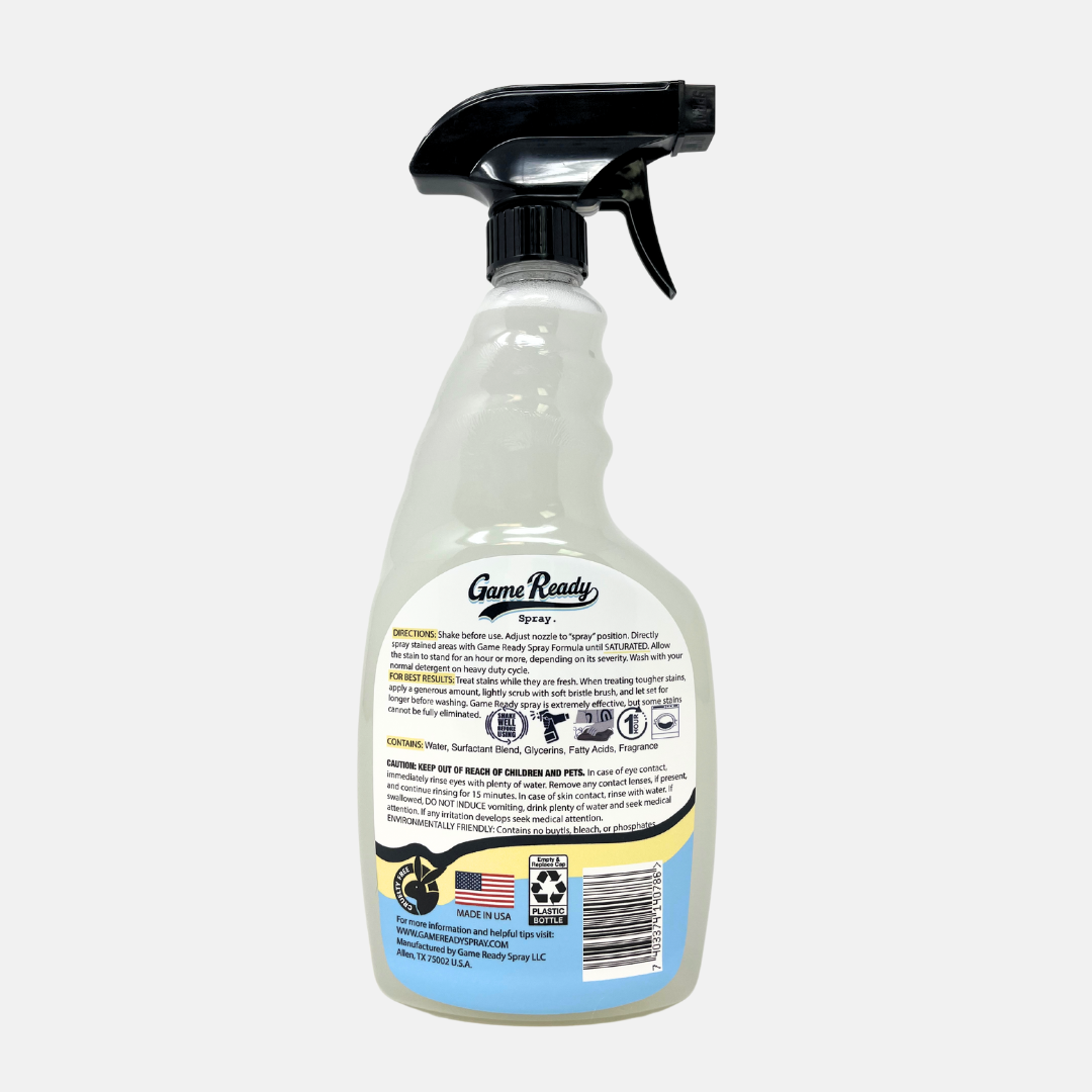 A Single GAME READY SPRAY Sport Stain Remover  - 24 oz